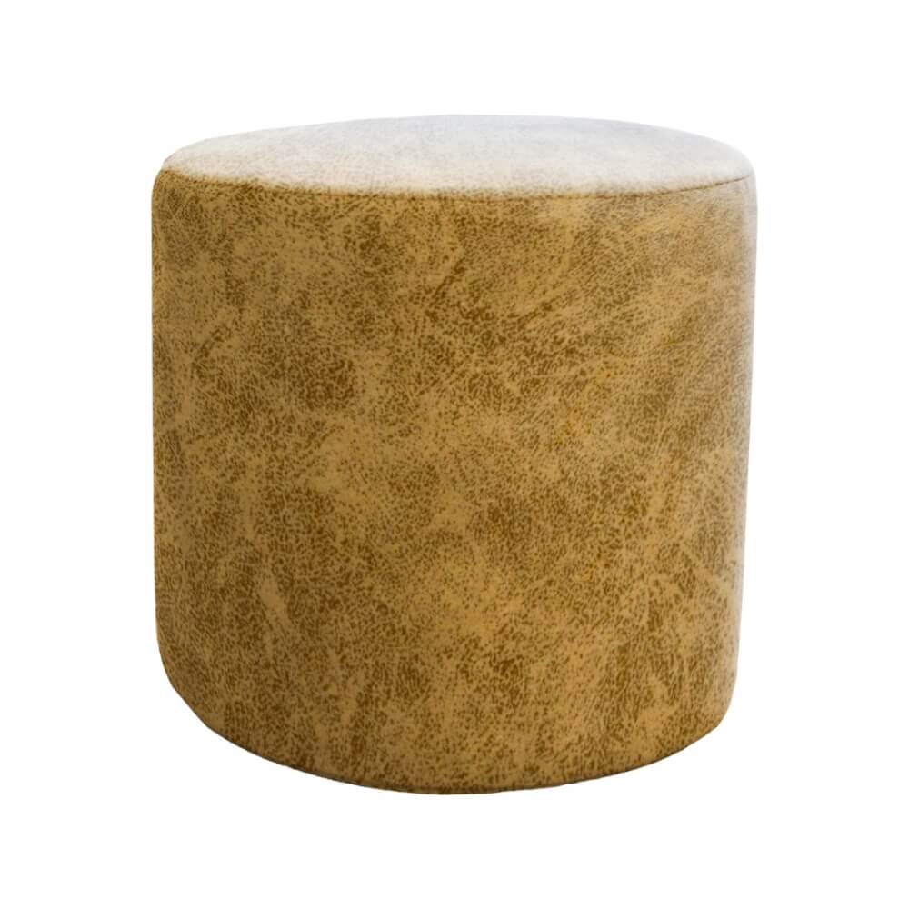 สตูลทรงกลม CCR FURNITURE รุ่น CIRCLE STOOL สีน้ำตาลทอง (Golden Brown) 40x40ซม.